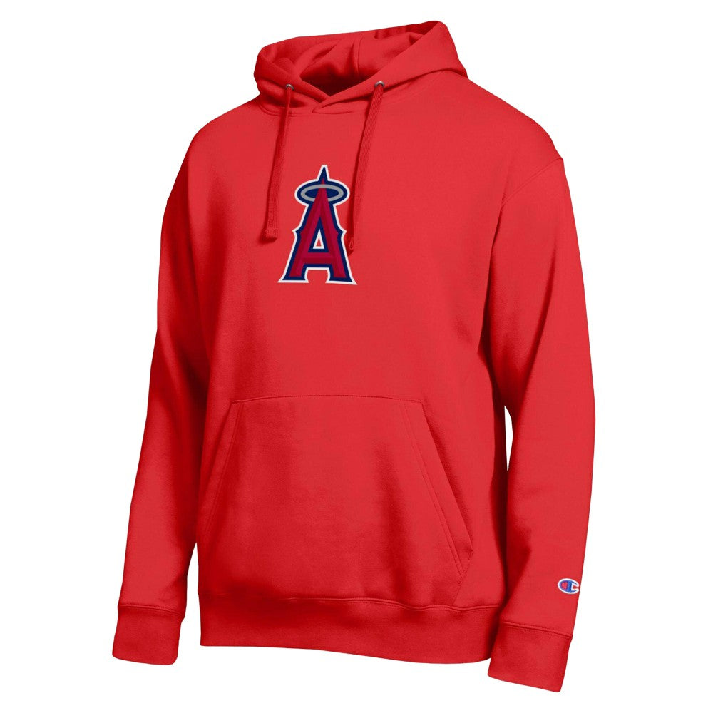Los Angeles Angels Champion All Star Embroidered Logo Hoodie - Red Hoodies