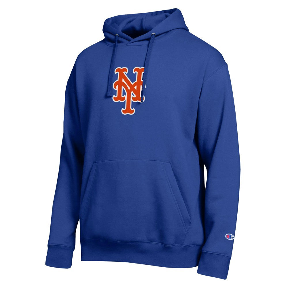 New York Mets Champion All Star Embroidered Logo Hoodie - Royal Hoodies