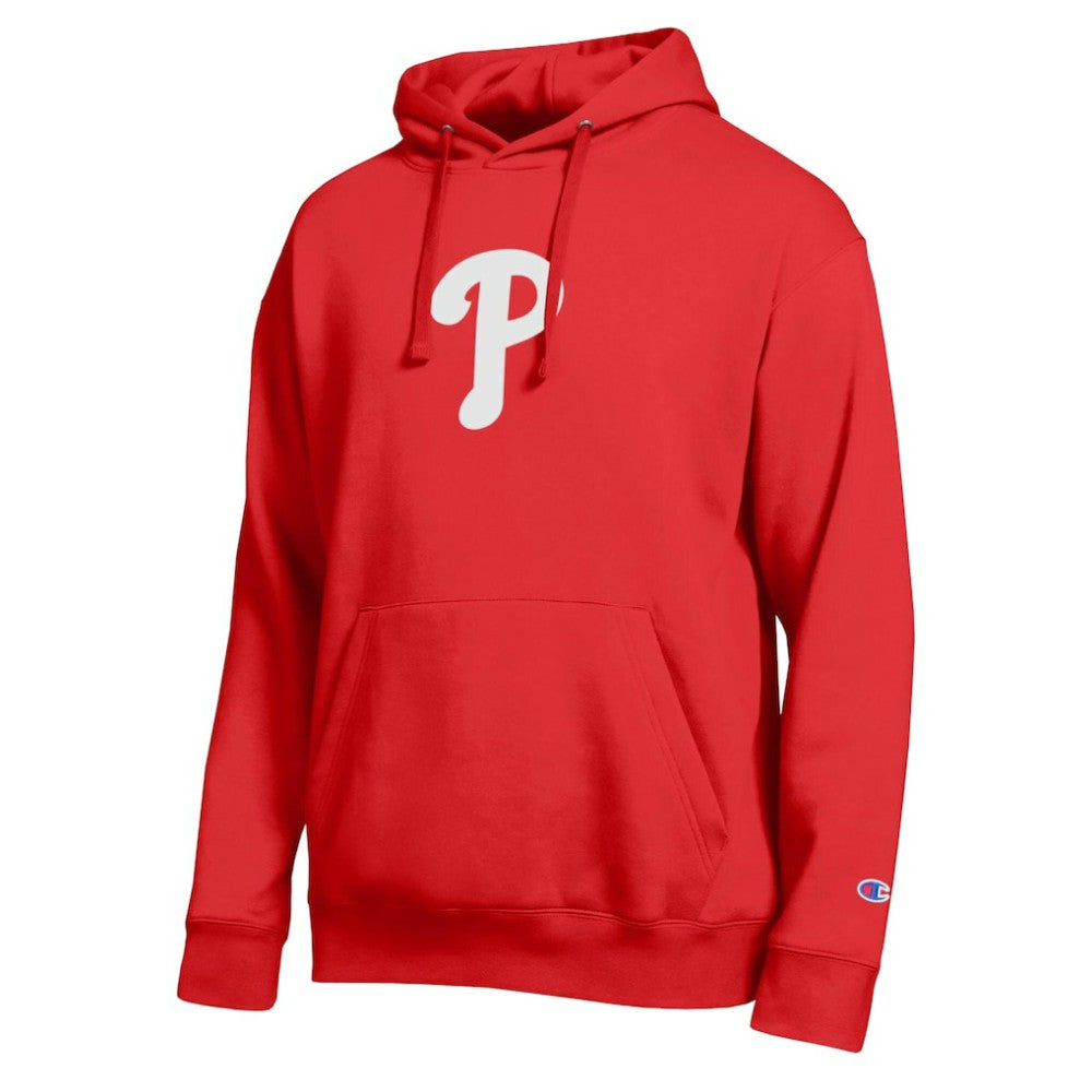 Philadelphia Phillies Champion All Star Embroidered Logo Hoodie - Red Hoodies