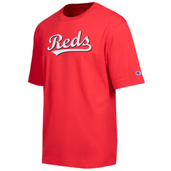 Cincinnati Reds Champion All Star Chenille Wordmark T-Shirt - Red T-shirts