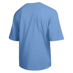 Tampa Bay Rays Champion All Star Chenille Wordmark T-Shirt - Light Blue T-shirts
