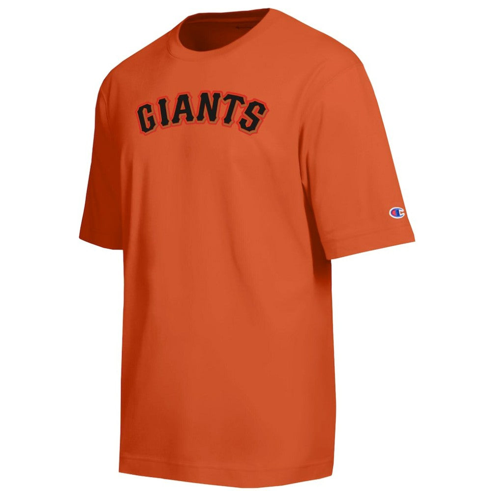 San Francisco Giants Champion All Star Chenille Wordmark T-Shirt - Orange T-shirts