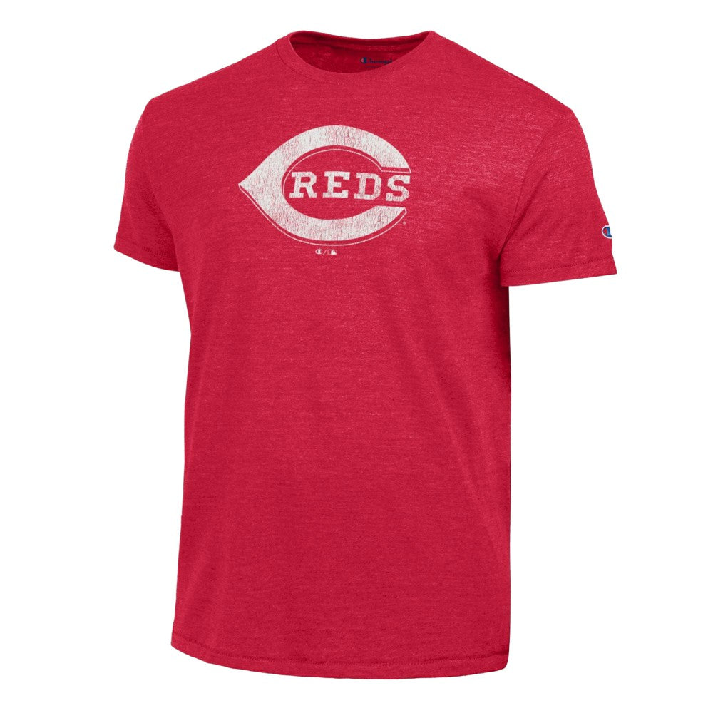 Cincinnati Reds Champion Tri-Blend T-Shirt - Red T-shirts