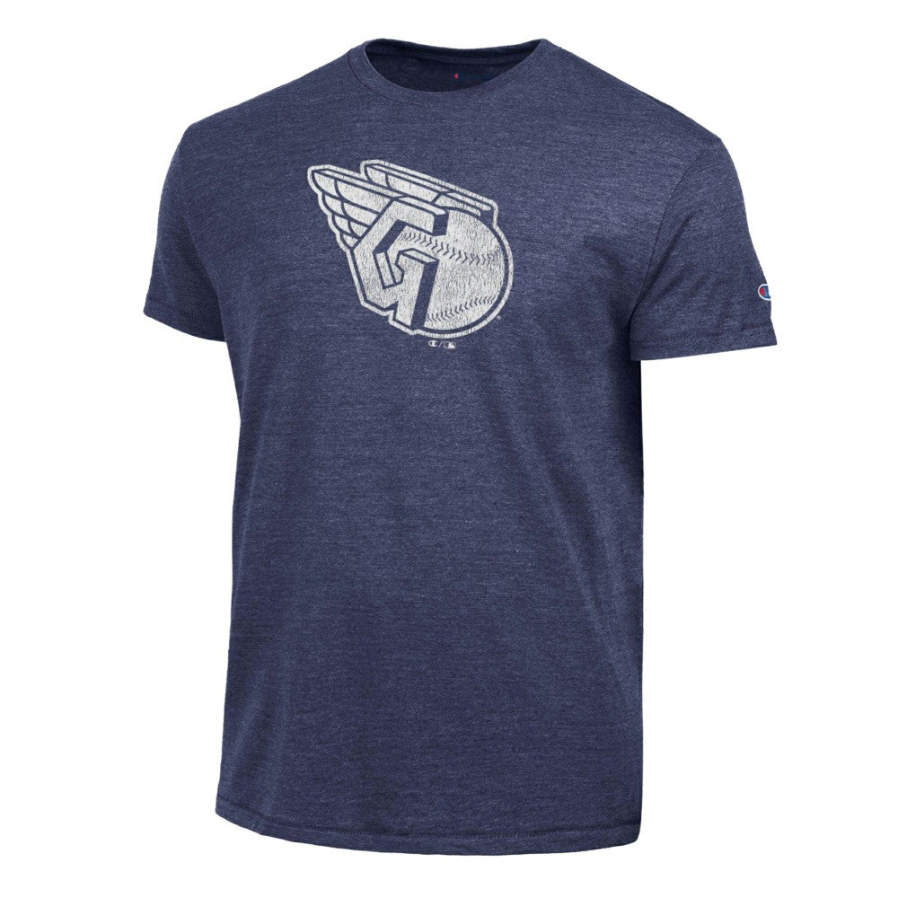 Cleveland Guardians Champion Tri-Blend T-Shirt - Navy T-shirts