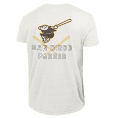 San Diego Padres Champion Tri-Blend T-Shirt - Heather White T-shirts