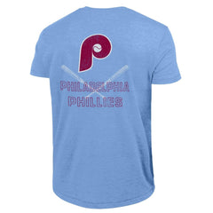 Philadelphia Phillies Champion Tri-Blend T-Shirt - Light Blue T-shirts