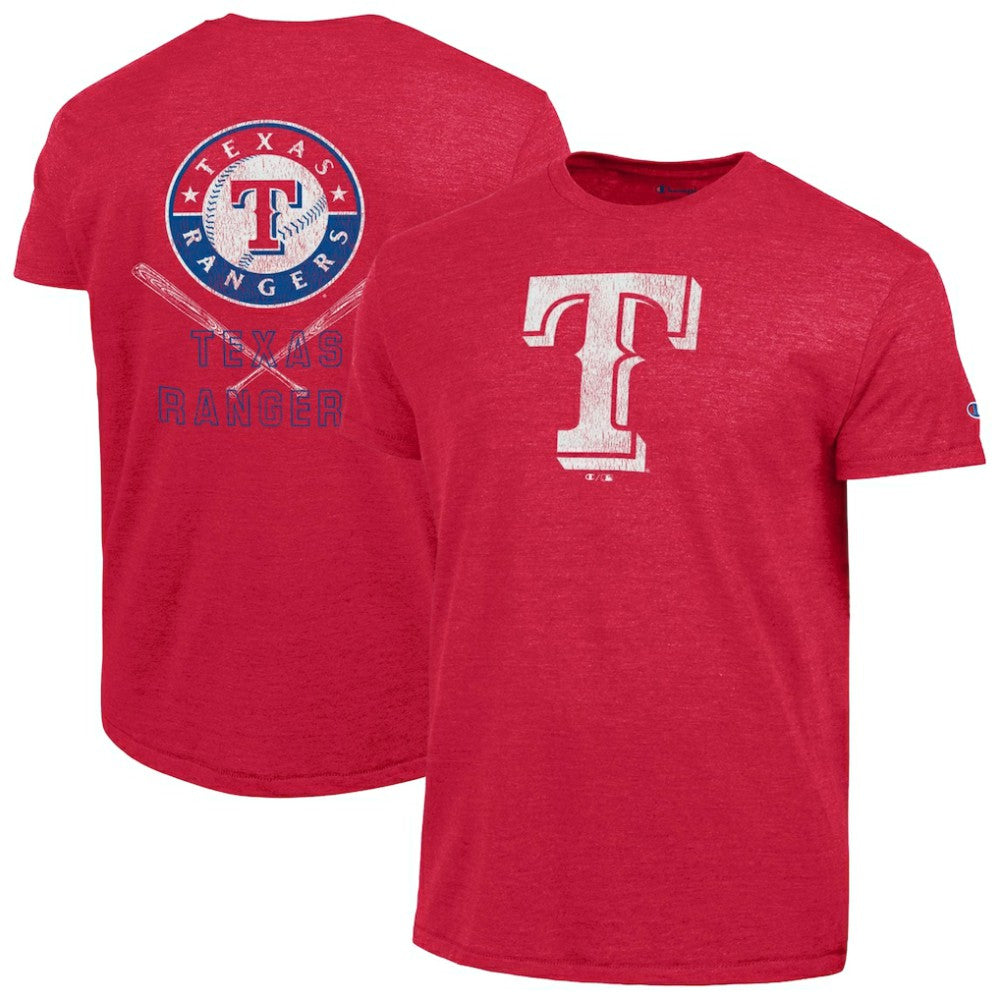 Texas Rangers Champion Tri-Blend T-Shirt - Red T-shirts