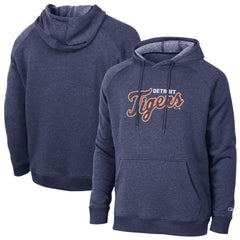 Detroit Tigers Champion Triumph Tri-Blend Raglan Hoodie - Navy Hoodies