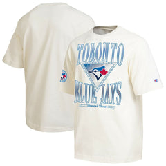 Toronto Blue Jays Champion Traditions Two Locations T-Shirt - Cream T-shirts