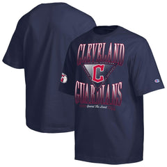 Cleveland Guardians Champion Traditions Two Locations T-Shirt - Navy T-shirts