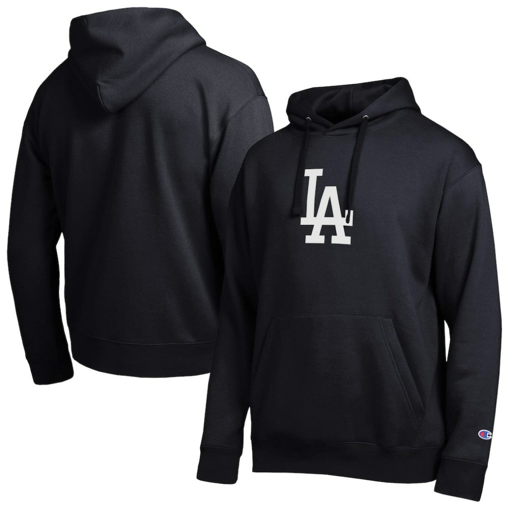 Los Angeles Dodgers Champion All Star Embroidered Logo Hoodie - Black Hoodies