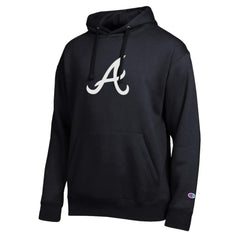 Atlanta Braves Champion All Star Embroidered Logo Hoodie - Black Hoodies
