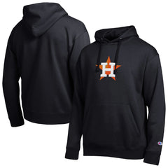 Houston Astros Champion All Star Embroidered Logo Hoodie - Black Hoodies