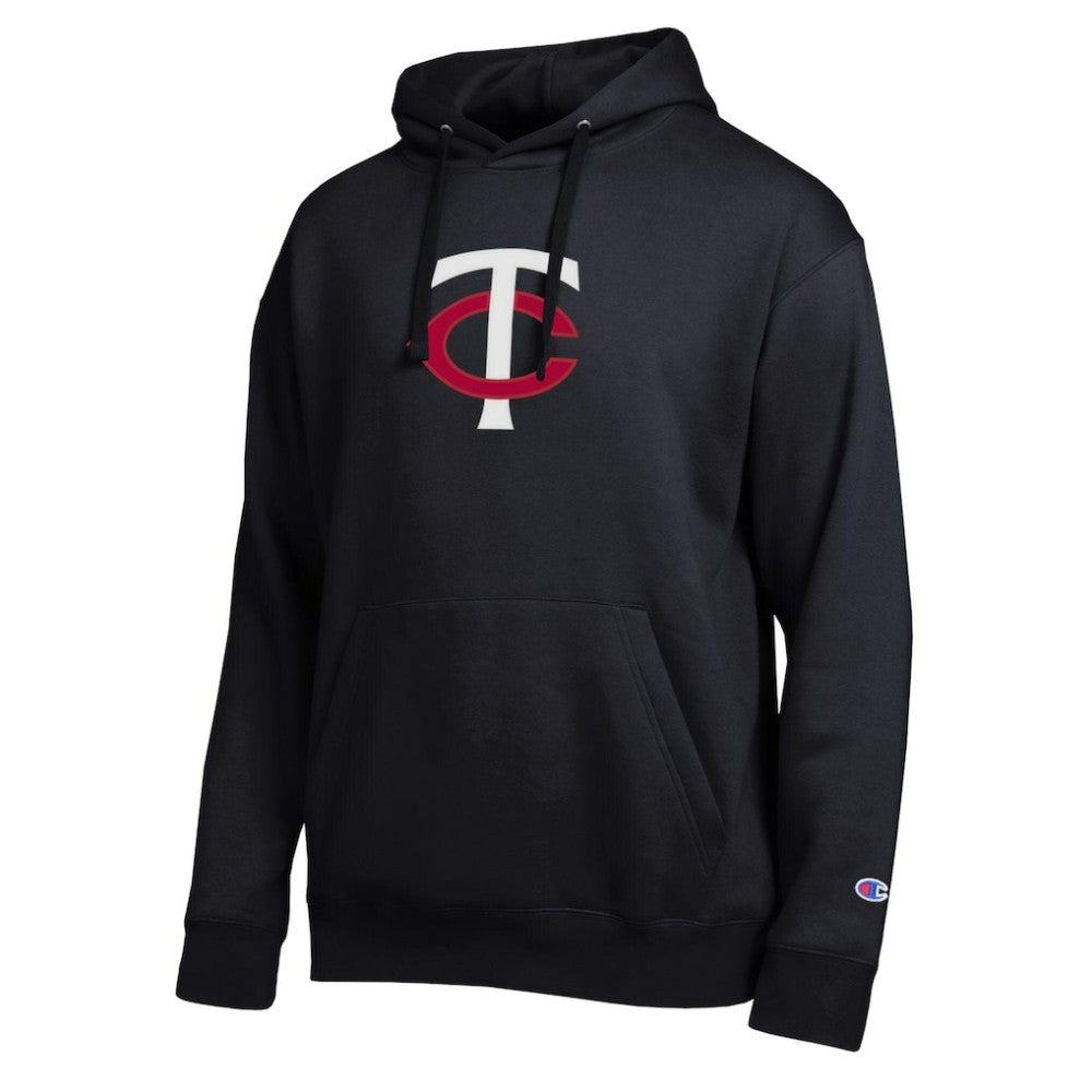 Minnesota Twins Champion All Star Embroidered Logo Hoodie - Black Hoodies