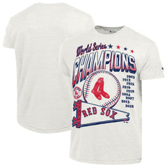 Boston Red Sox Champion Winning Tradition Cooperstown Tri-Blend T-Shirt - White T-shirts