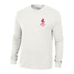 Boston Red Sox Champion Cooperstown Winning Tradition Tri-Blend Long Sleeve T-Shirt - White T-shirts