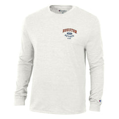 Houston Astros Champion Cooperstown Winning Tradition Tri-Blend Long Sleeve T-Shirt - White T-shirts