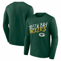 Green Bay Packers Hustle Long Sleeve T-Shirt - Green T-shirts