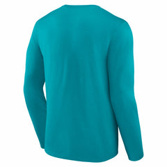 Miami Dolphins Hustle Long Sleeve T-Shirt - Aqua T-shirts