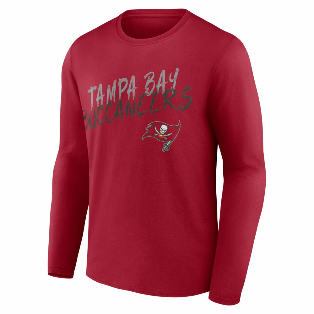 Tampa Bay Buccaneers Hustle Long Sleeve T-Shirt - Red T-shirts