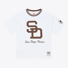 San Diego Padres Mitchell & Ness Cooperstown Collection Arctic T-Shirt - White T-shirts