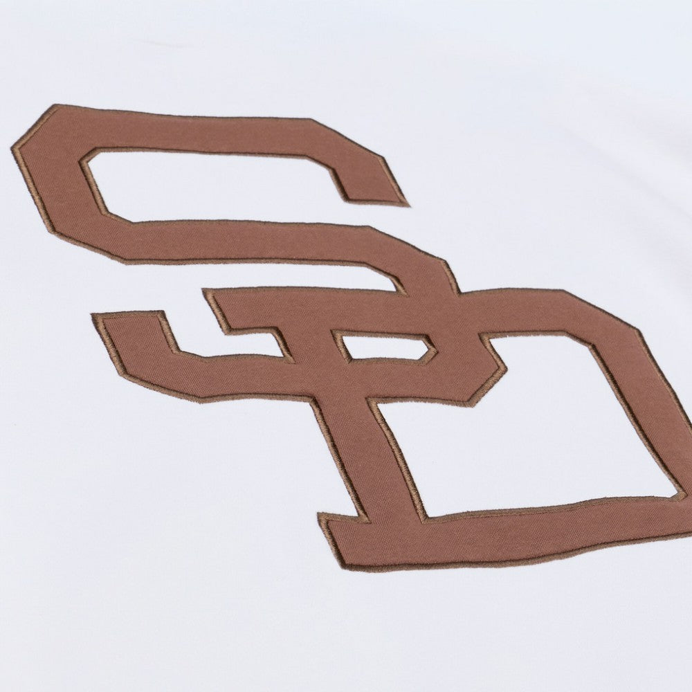 San Diego Padres Mitchell & Ness Arctic Fleece Sweatshirt - White Sweatshirts