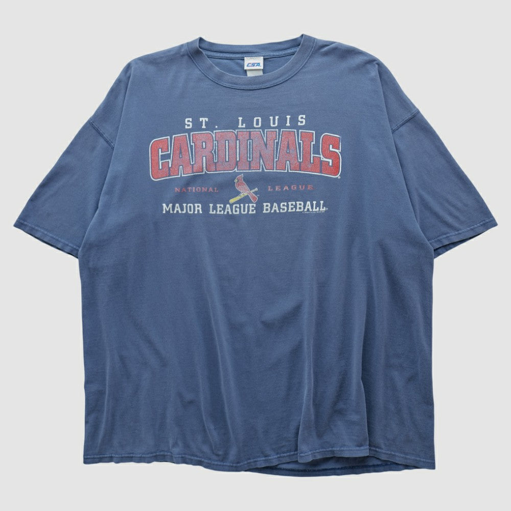 St. Louis Cardinals CSA 2000s T-shirt - Blue - 2XVintage T-shirts