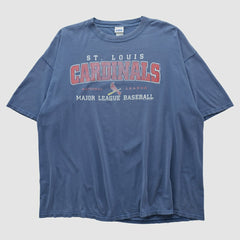 St. Louis Cardinals CSA 2000s T-shirt - Blue - 2XVintage T-shirts