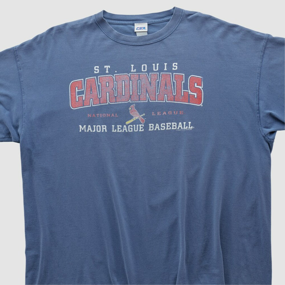 St. Louis Cardinals CSA 2000s T-shirt - Blue - 2XVintage T-shirts