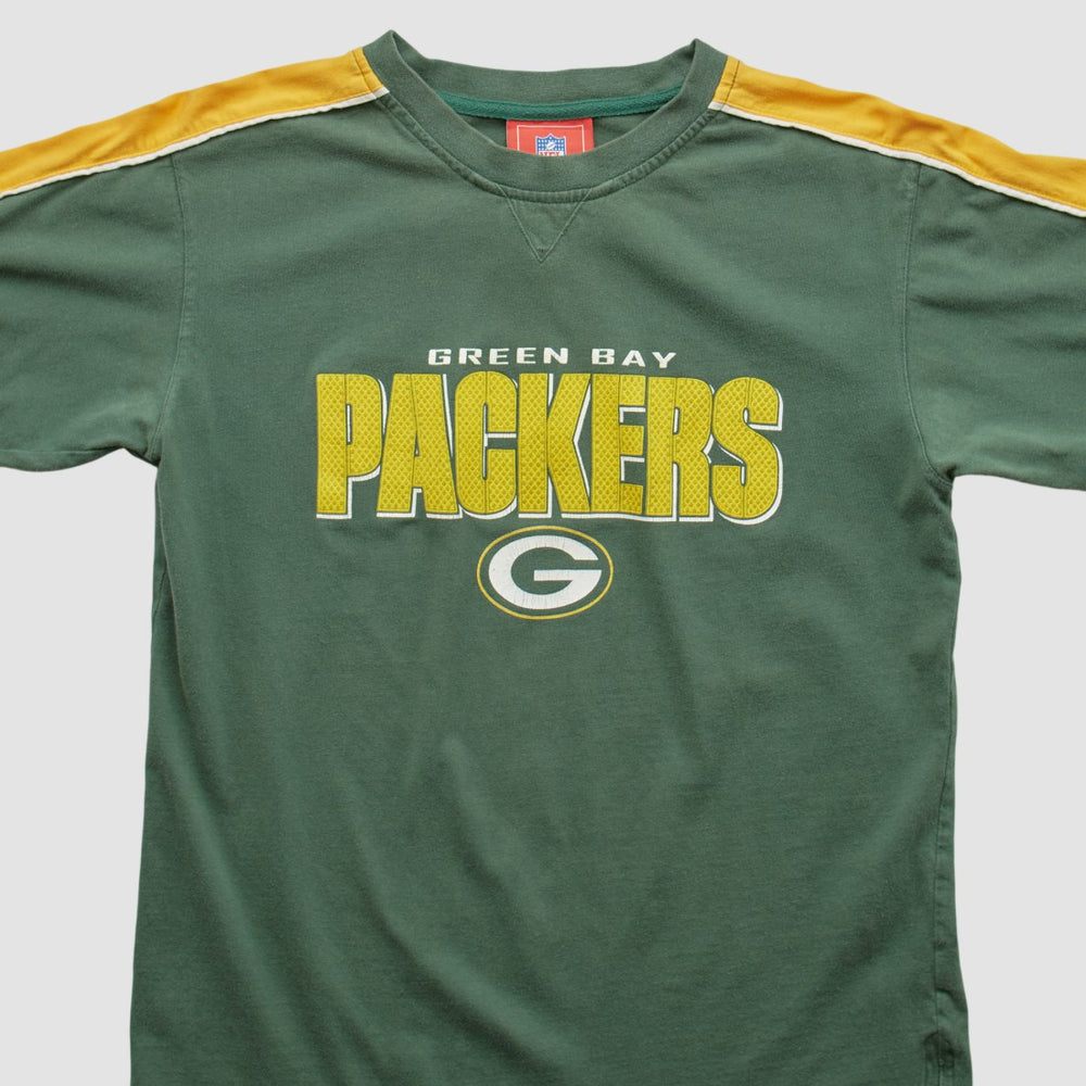 Green Bay Packers NFL 2000s Pullover Sweatshirt - Green Pullover