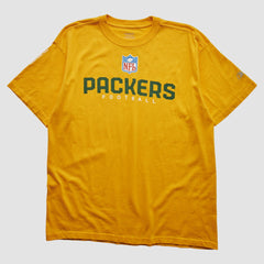 Green Bay Packers Reebok 2000s T-shirt - Yellow T-shirts