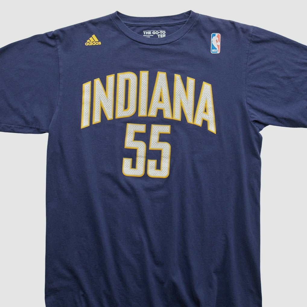 Indiana Pacers 2010s T-shirt Navy Vintage - Adidas