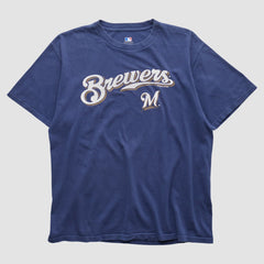 Milwaukee Brewers MLB 2000s T-shirt - Navy - Vintage T-shirts