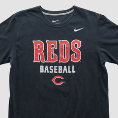 Cincinnati Reds Nike 2010s T-shirt - Black - Vintage T-shirts