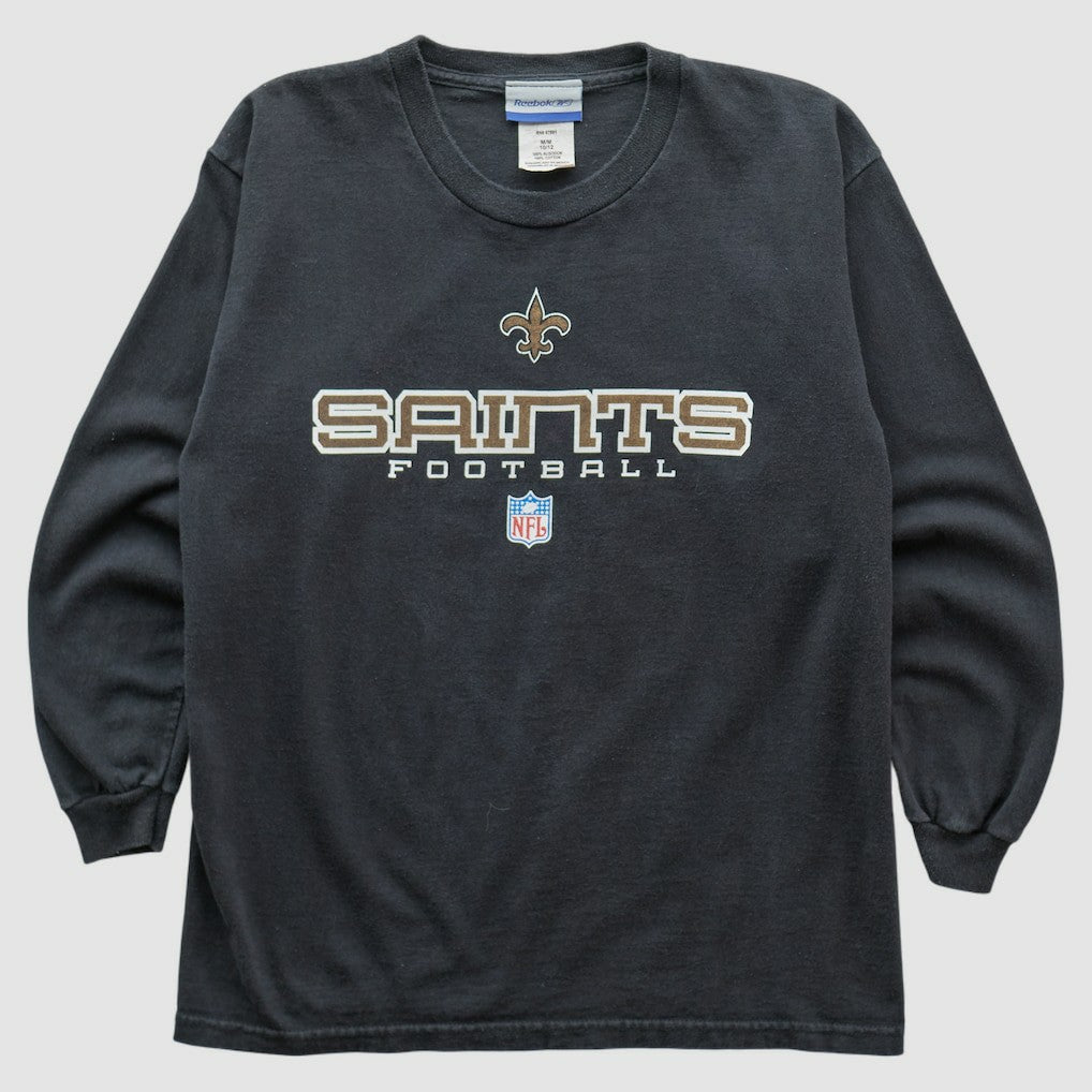 New Orleans Saints Reebok 2000s Pullover Sweatshirt - Black Pullover