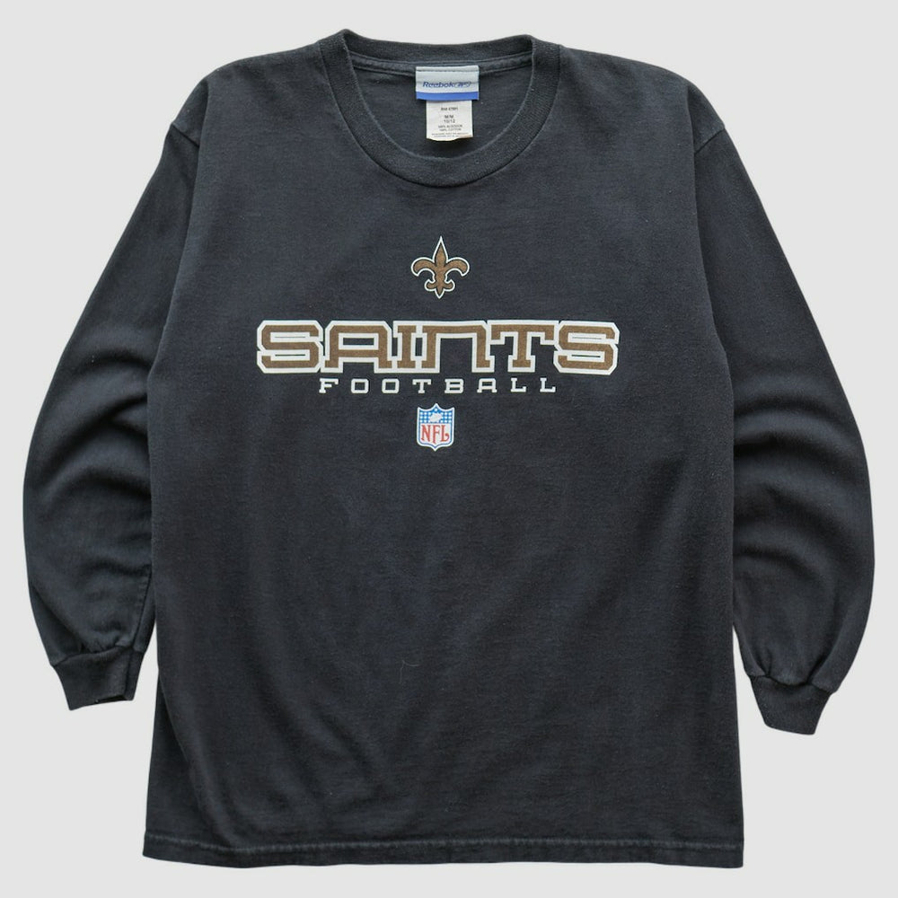 New Orleans Saints Reebok 2000s Pullover Sweatshirt - Black Pullover