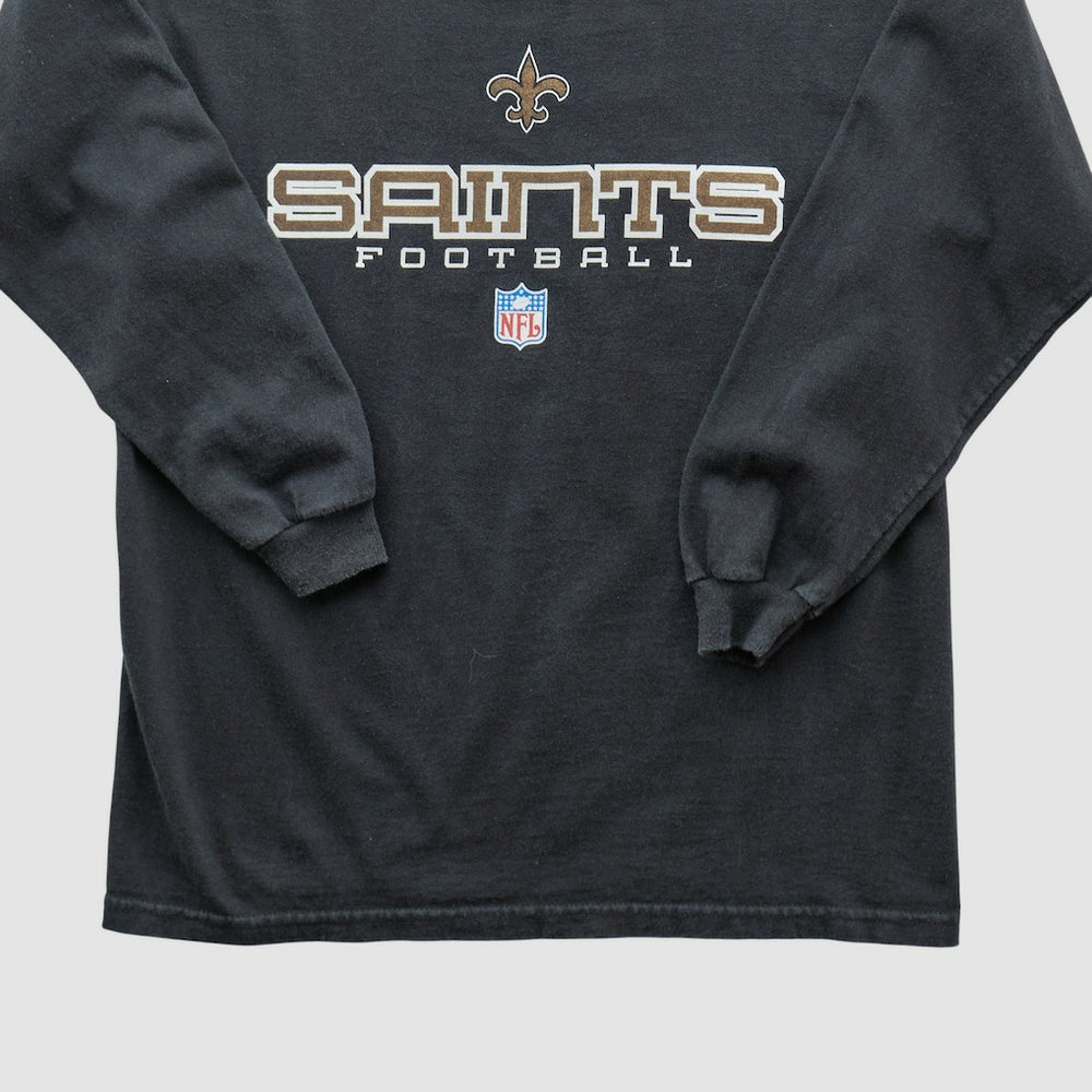 New Orleans Saints Reebok 2000s Pullover Sweatshirt - Black Pullover