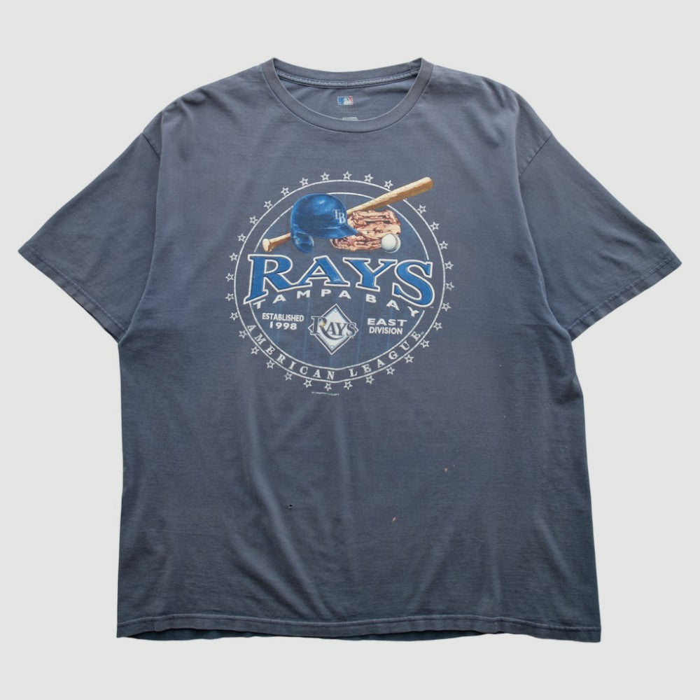 Tampa Bay Rays MLB Genuine Merchandise 2000s T-shirt - Navy - 2XVintage T-shirts