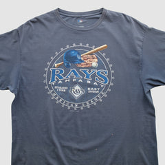 Tampa Bay Rays MLB Genuine Merchandise 2000s T-shirt - Navy - 2XVintage T-shirts
