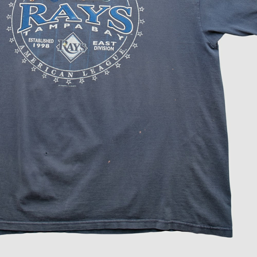Tampa Bay Rays MLB Genuine Merchandise 2000s T-shirt - Navy - 2XVintage T-shirts