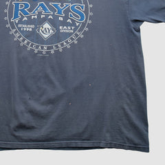 Tampa Bay Rays MLB Genuine Merchandise 2000s T-shirt - Navy - 2XVintage T-shirts