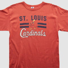 St. Louis Cardinals Logo 7 1989 T-shirt - Red - Vintage T-shirts