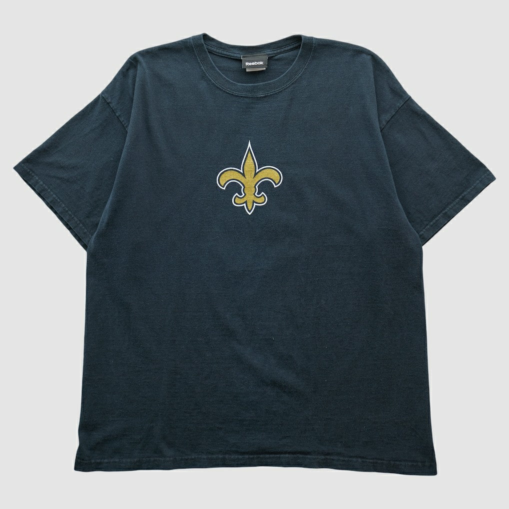 New Orleans Saints Reebok 2000s T-shirt - Navy T-shirts
