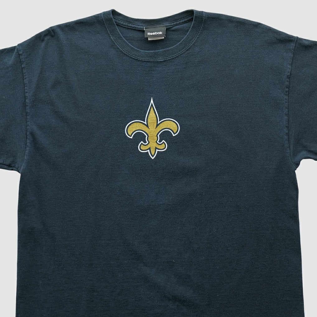 New Orleans Saints Reebok 2000s T-shirt - Navy T-shirts