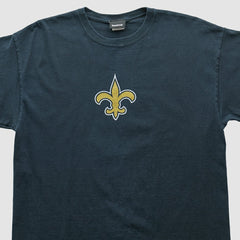 New Orleans Saints Reebok 2000s T-shirt - Navy T-shirts