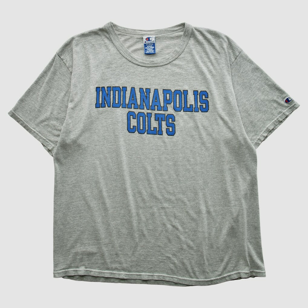 Indianapolis Colts Champion 2000s T-shirt - Heather Gray T-shirts