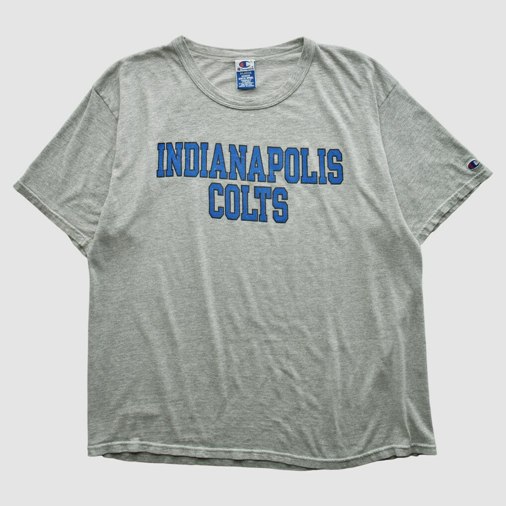 Indianapolis Colts Champion 2000s T-shirt - Heather Gray T-shirts
