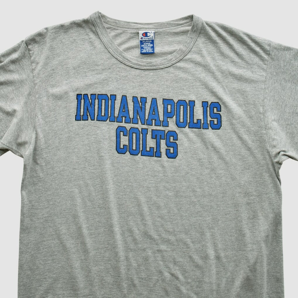 Indianapolis Colts Champion 2000s T-shirt - Heather Gray T-shirts