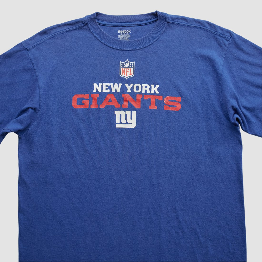 New York Giants Reebok 2000s T-shirt - Blue T-shirts