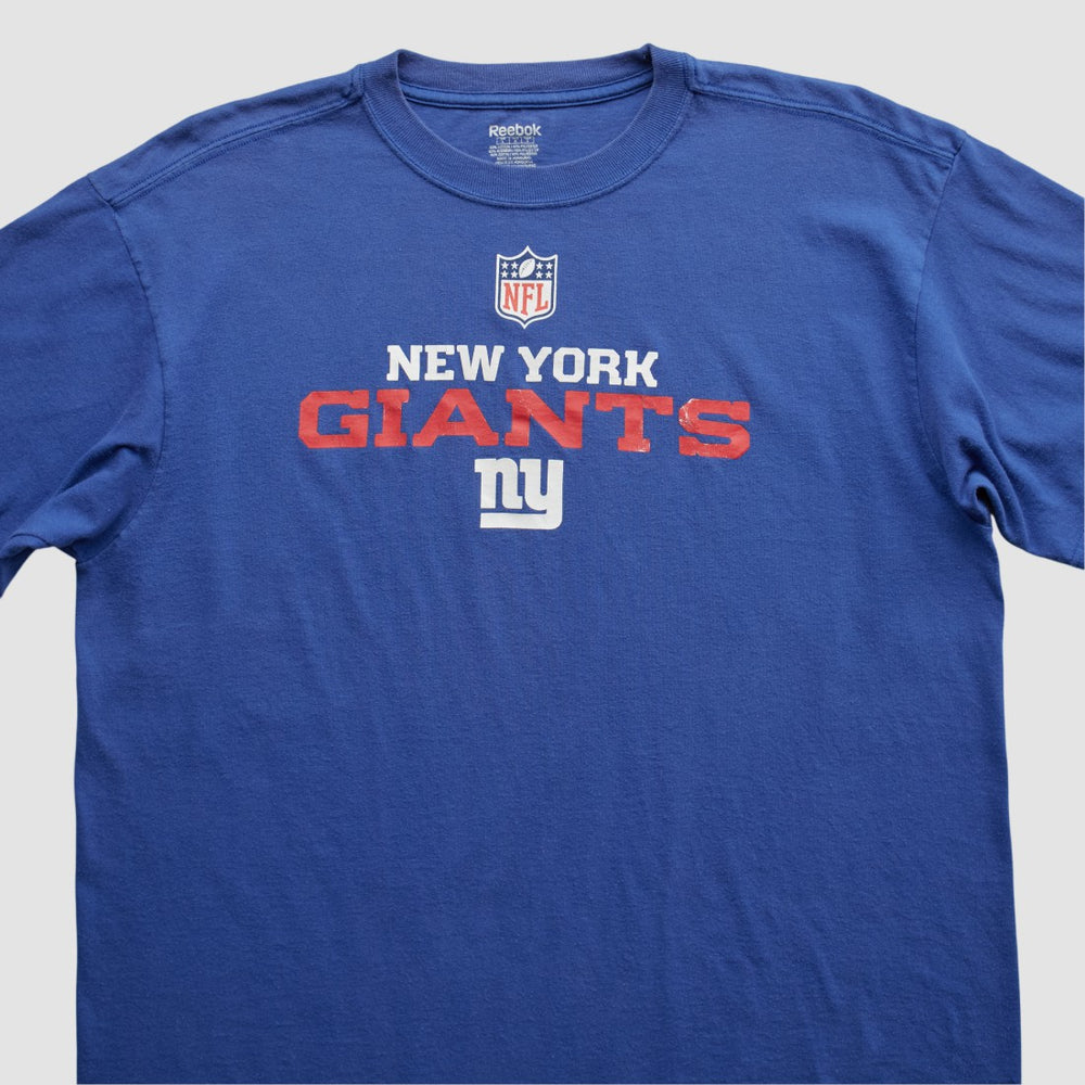 New York Giants Reebok 2000s T-shirt - Blue T-shirts